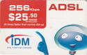 IDM, ADSL 256K (face value = 25,50)