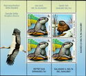 切手:-Otter-(Lutra-lutra),-Eurasian-Beaver-(Castor-fiber)-(ルーマニア)