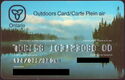 Outdoors Card