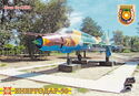 Enerhodar. Aircraft Su-17M4 in Victory Park