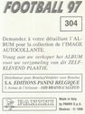 Football 97 - Sticker no. 304