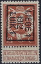 Coat of Arms - Typo. overprint with LIEGE 1 1912 LUIK 1