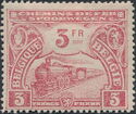 Railway Stamp: Issue of Mechelen. Locomotive