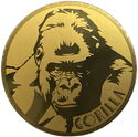 1,000 CFA Francs (Gorilla - No Date)