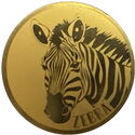 1,000 CFA Francs (Zebra - No Date)