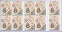Christmas booklet pane