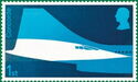 Design of 1/6 1969 Concorde Stamp
