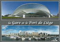 The Train Station and the Port of Liège
