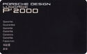 Porsche Design - Luggage - P'2000 - Garantie