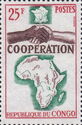 Handshake, Maps of France and Africa