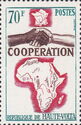 Handshake, Maps of France and Africa