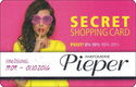 Secret Shopping Card
