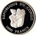 1,000 Francs (Captain James Cook)