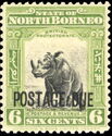 Sumatran Rhinoceros Overprinted