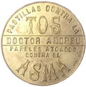 Pastillas contra la Tos y Asma. Doctor Andreu