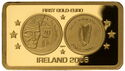 100 CFA Francs (History of Gold Euros - Ireland 2006)