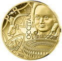 5 Euro (French regions - Occitanie - Gold)