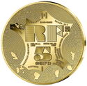 5 Euro (French regions - Occitanie - Gold)