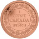 1 Cent (100th Anniv. of End of Silver Dollar 1911-2011)