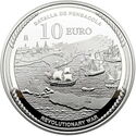 10 Euro (250th anniv. of the Declaration of Independence of USA - Bernardo de Gálvez)