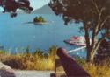 Corfu. Pontikonissi from the Canone