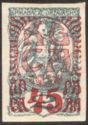 Carinthia plebiscite - BROWN RED overprint