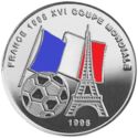 500 CFA Francs (16th World Cup Football 1998 France)