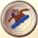 50 Cents (Snowboard mascot)