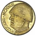 100 Lire (Mussolini, lion)