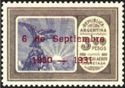 Andean Condor (Vultur gryphus), red overprint