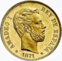 100 Pesetas (Yellow Gold)