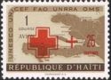 Haiti map with overprint