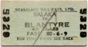 Balaka to Blantyre