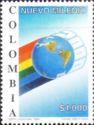 Rainbow, Globe, "2000"