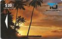 Sunset in Rarotonga
