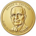 1 Dollar (33 rd president Harry S. Truman 1945-1953)
