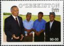 President Islam Karimov with Farmers