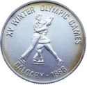 500 Afghanis (XV Winter Olympic Games 1988 Calgary)