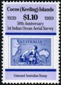 Unissued Australia 5s Stamp Commemorating Flight