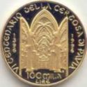 100,000 Lire (600th Anniv. of foundation Certosa di Pavia)