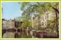 Amsterdam. Old gables on the "Herengracht"