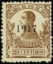 1912-enabled stamps, Alfonso XIII (1886-1941)