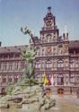 Antwerp. Brabo fountain and City Hall