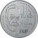 1½ Euro (200th Birthday dramatist Victor Hugo)