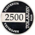 2,500 Tolarjev (FIFA World Cup 2002)
