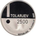 2,500 Tolarjev (Year of Disabled People)