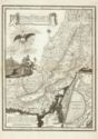 Map of Baikal. Russia, 1814