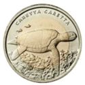 1 Lira (Loggerhead sea turtle - Caretta Caretta)