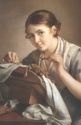 V.A. Tropinin. Lacemaker. 1823