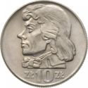 10 Złotych (Revolutionary hero Tadeusz Kosciuszko)